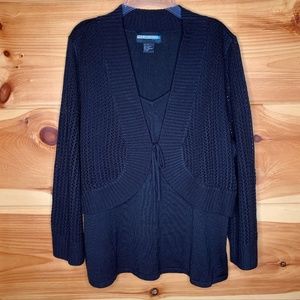 Requirements 1X Black Sweater